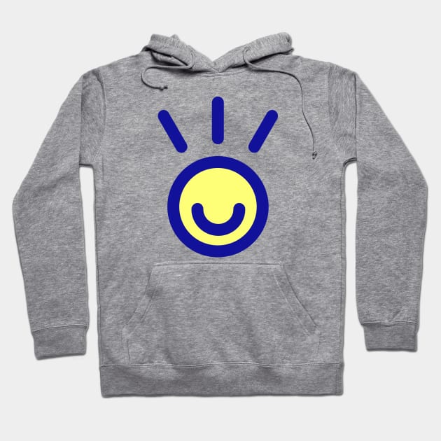 Toki Pona logo (linja suwi) Hoodie by Toki Pona